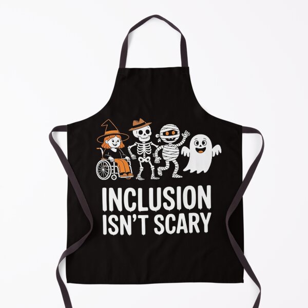Item preview, Inclusion Isn't Scary SLP Halloween Sped Teacher designed and sold by LapFemile.