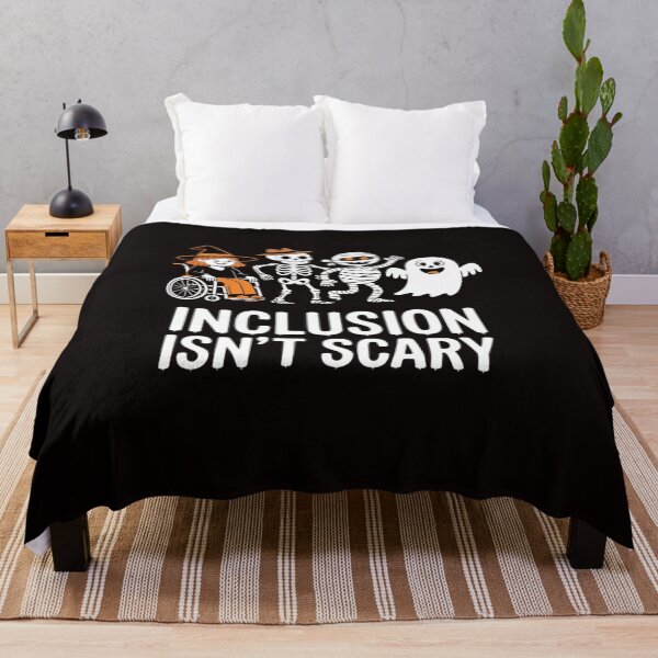 Item preview, Inclusion Isn't Scary SLP Halloween Sped Teacher designed and sold by LapFemile.