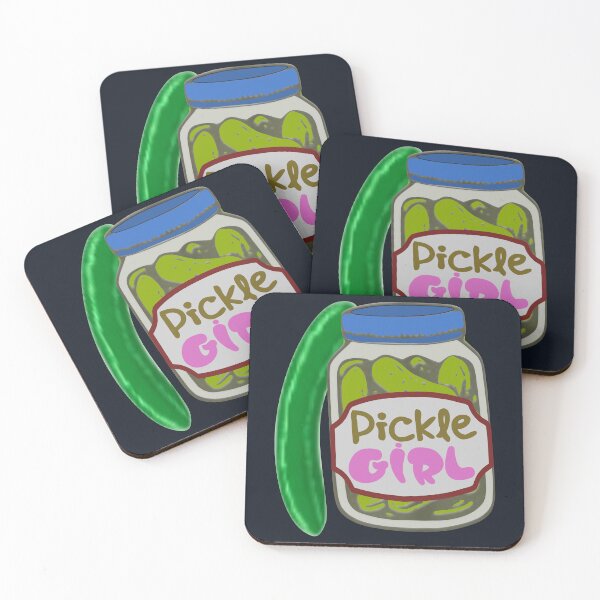 Item preview, Pickle Girl Jar Label Big Dill Cucumber Retro Label designed and sold by DNC1134.
