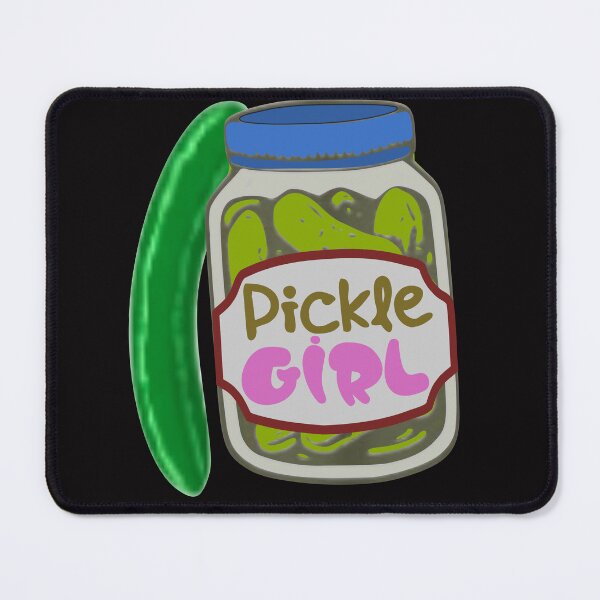 Item preview, Pickle Girl Jar Label Big Dill Cucumber Retro Label designed and sold by DNC1134.