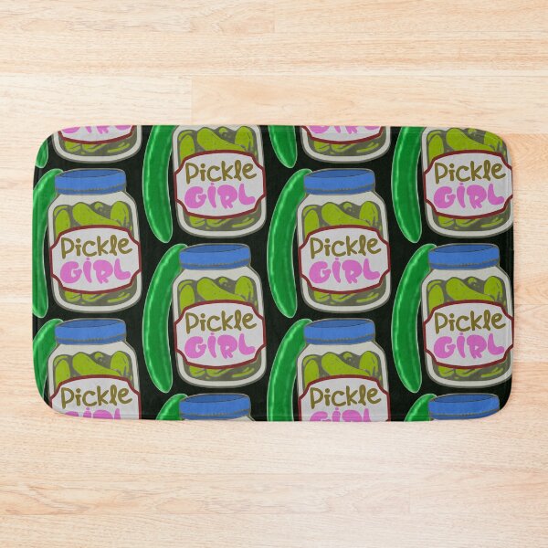 Item preview, Pickle Girl Jar Label Big Dill Cucumber Retro Label designed and sold by DNC1134.