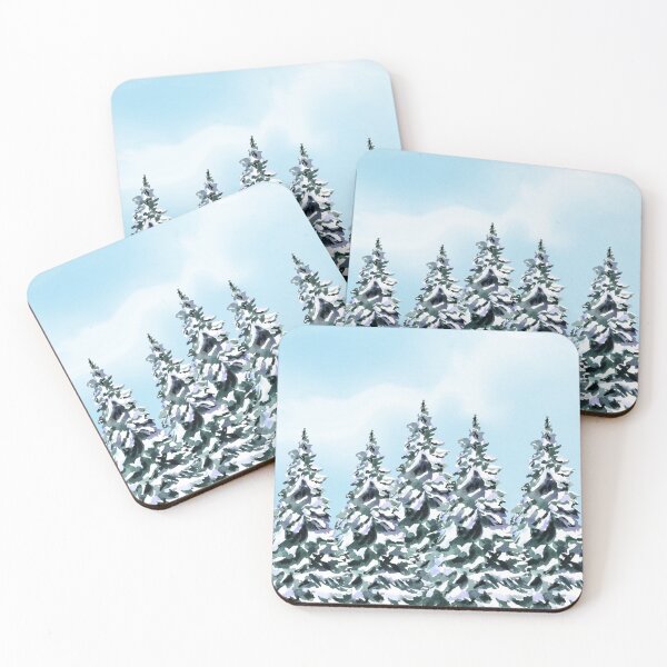 Item preview, SNOWY WINTER TREE SCENE designed and sold by Casualcorner55.