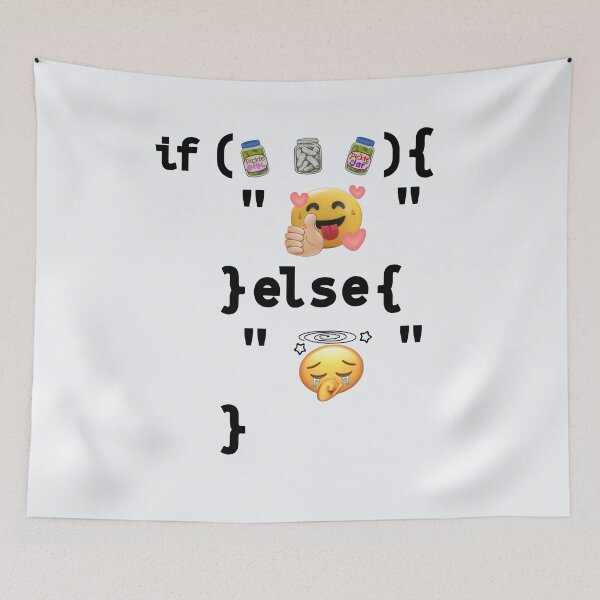 Item preview, Code Love Self Emojies with Pickle Jars designed and sold by DNC1134.