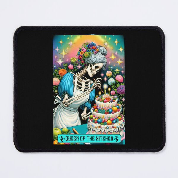 Item preview, Queen of the Kitchen Tarot Card Apparel and Home Decor designed and sold by Compass and a Camera.