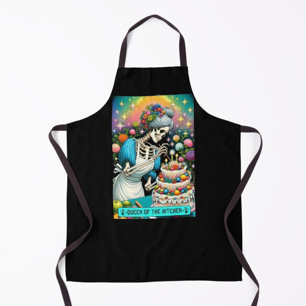 Item preview, Queen of the Kitchen Tarot Card Apparel and Home Decor designed and sold by Compass and a Camera.
