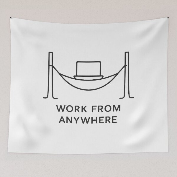 Item preview, Work From Anywhere designed and sold by Serge-Design.