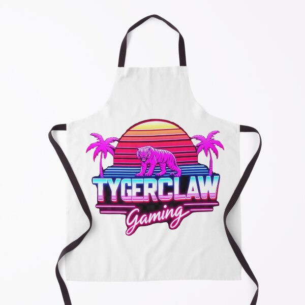 Item preview, TYGERCLAW Gaming Synthwave Logo designed and sold by Mark Cannon.