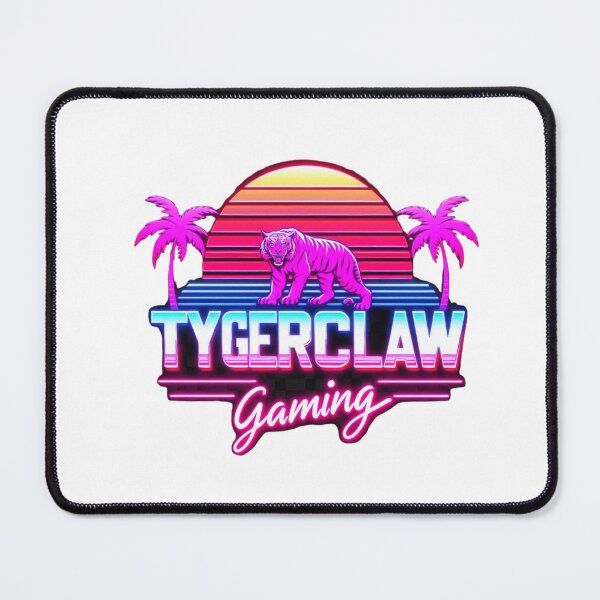 Item preview, TYGERCLAW Gaming Synthwave Logo designed and sold by Mark Cannon.