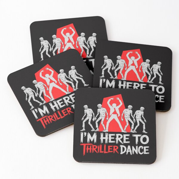 Item preview, I'm Just Here To Thriller Dance Halloween For Women Men designed and sold by MuteElevent.