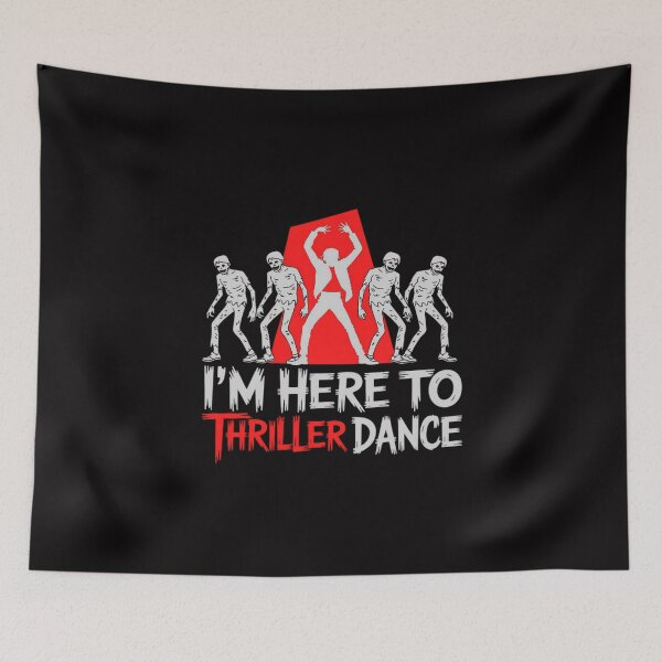 Item preview, I'm Just Here To Thriller Dance Halloween For Women Men designed and sold by MuteElevent.