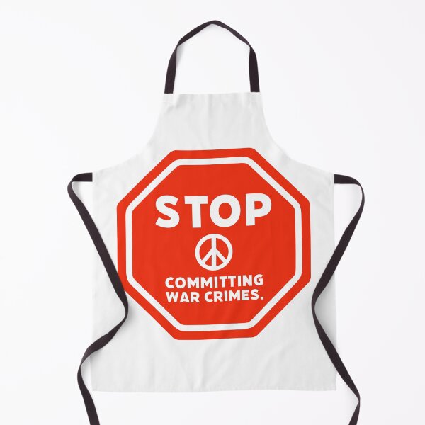 Item preview, Stop committing war crimes. designed and sold by Rachel the Artist .