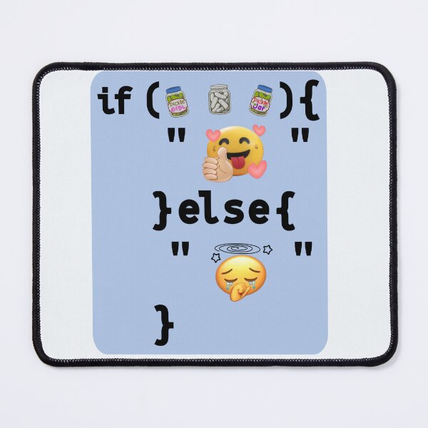 Item preview, Code Love Self Emojies with Pickle Jars designed and sold by DNC1134.