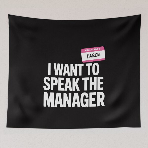 Item preview, I Want To Speak to the Manager Karen Halloween designed and sold by MuteElevent.