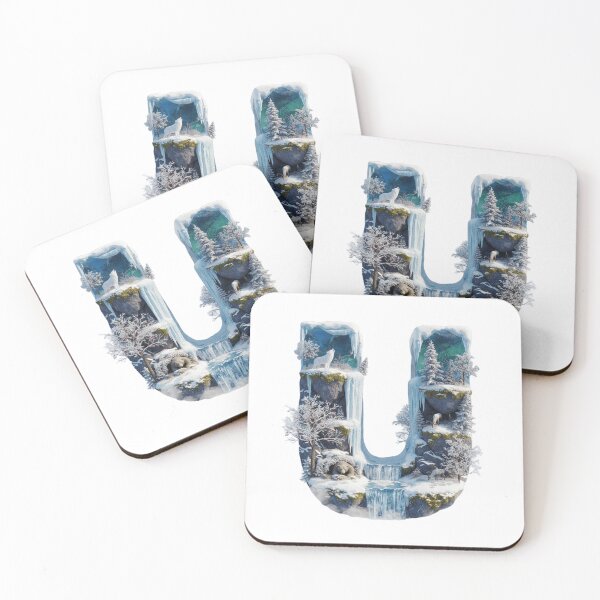 Item preview, Capital letter U, Winter designed and sold by Kaleddis.
