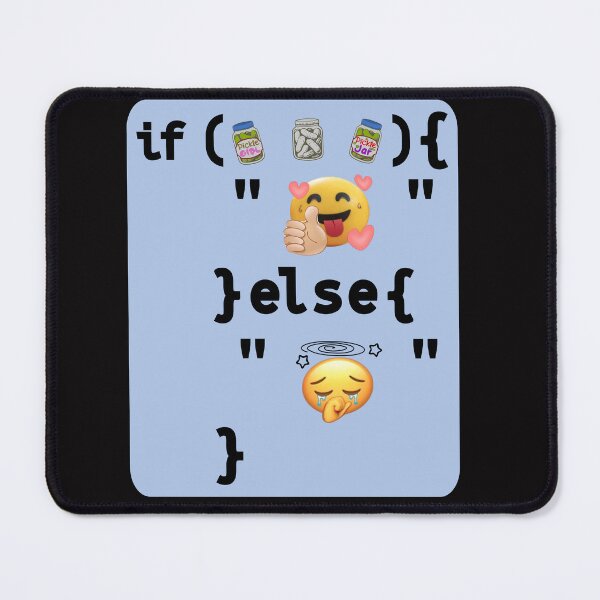 Item preview, Code Love Self Emojies with Pickle Jars designed and sold by DNC1134.
