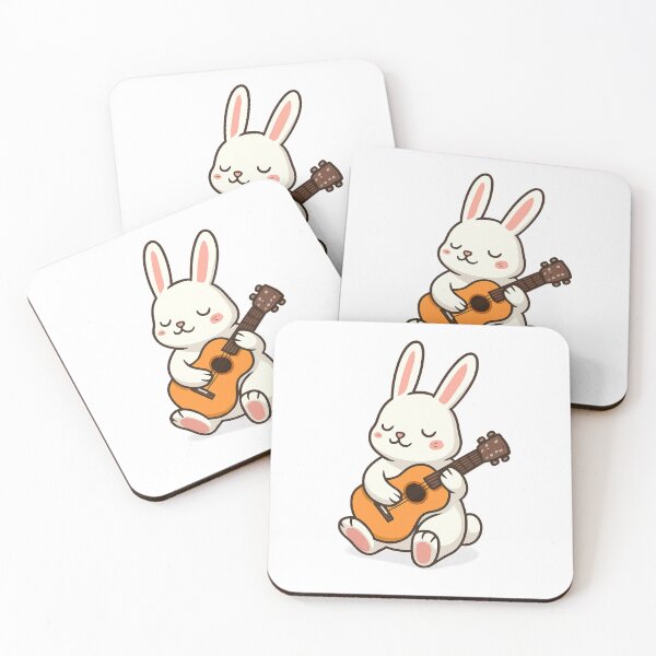 Item preview, Guitar Bunny Vibes designed and sold by luckyyouth.