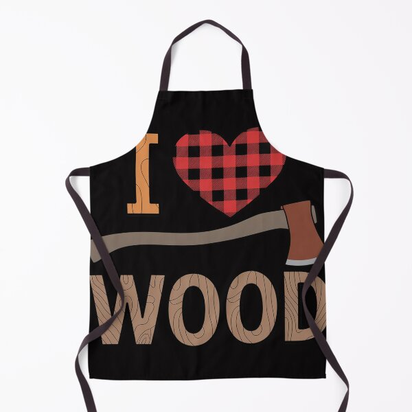 Artikelvorschau, Ich liebe Holz – Holzfällerherz als Halloween-Partygeschenk entworfen und verkauft von MuteElevent.