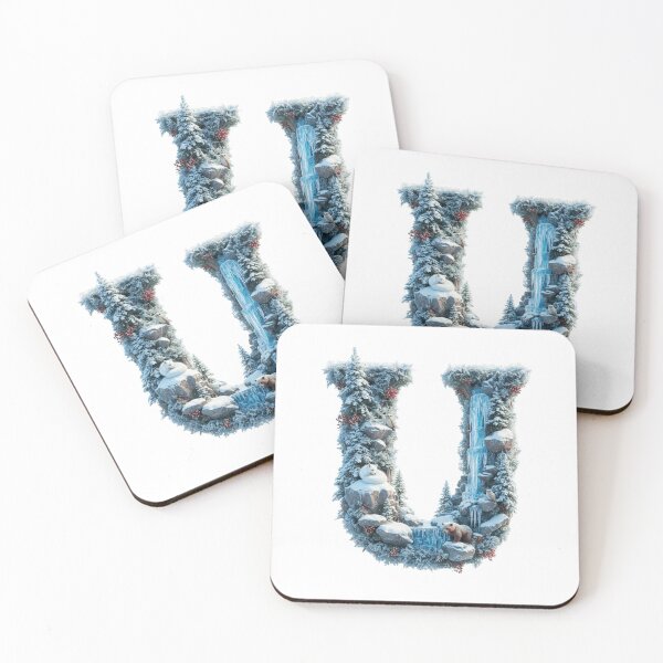 Item preview, Capital letter U, Winter designed and sold by Kaleddis.