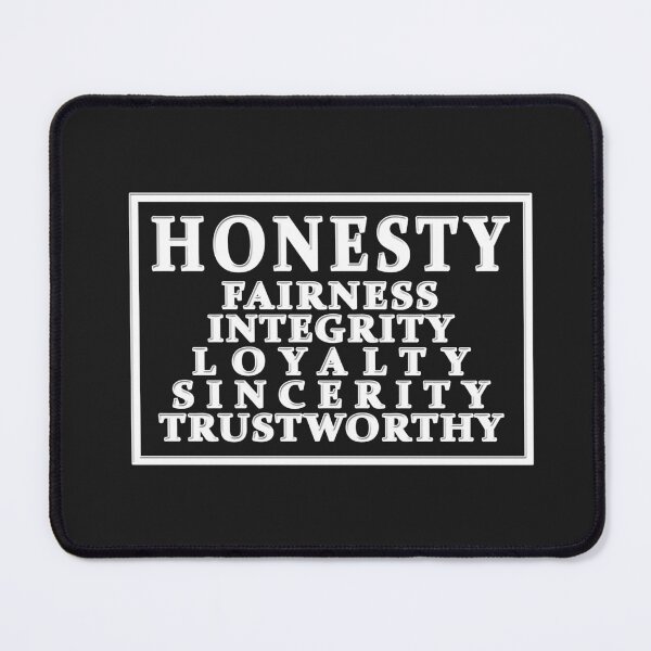 Item preview, honesty fairness integrity loyalty  designed and sold by ocd_Jessica.