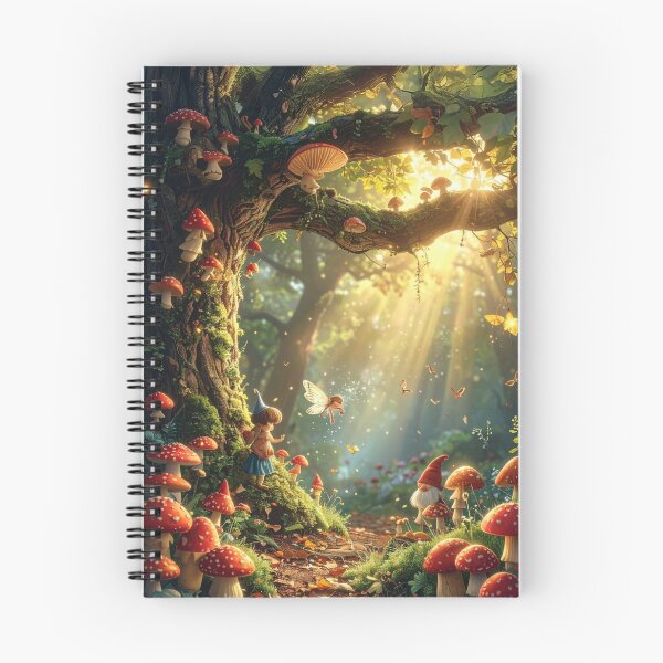 Item preview, Enchanted Forest Fairy Path – Whimsical Woodland Fantasy Art designed and sold by PEACELOVERSART.