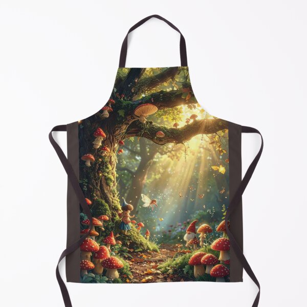 Item preview, Enchanted Forest Fairy Path – Whimsical Woodland Fantasy Art designed and sold by PEACELOVERSART.