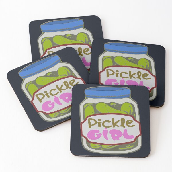 Item preview, Pickle Girl Jar Label designed and sold by DNC1134.