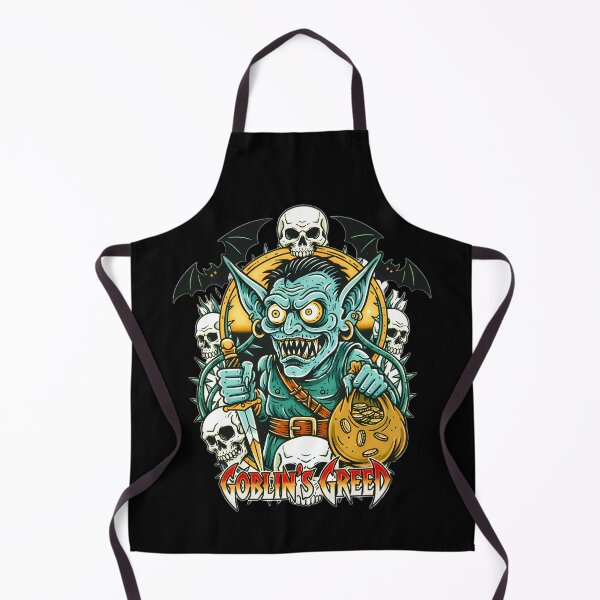 Item preview, Goblin's Greed - Retro RPG Fantasy Monster designed and sold by CoffinsArt.