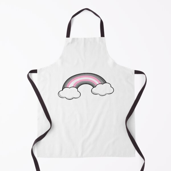 Item preview, Proud Rainbow in the Clouds Demigirl designed and sold by HarveyHandcraftsandDesigns.
