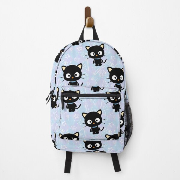 Item preview, Chococat by Sanrio. Smart black cat seamless repeating pattern. designed and sold by Relaxtarot.