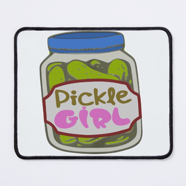 Item preview, Pickle Girl Jar Label designed and sold by DNC1134.