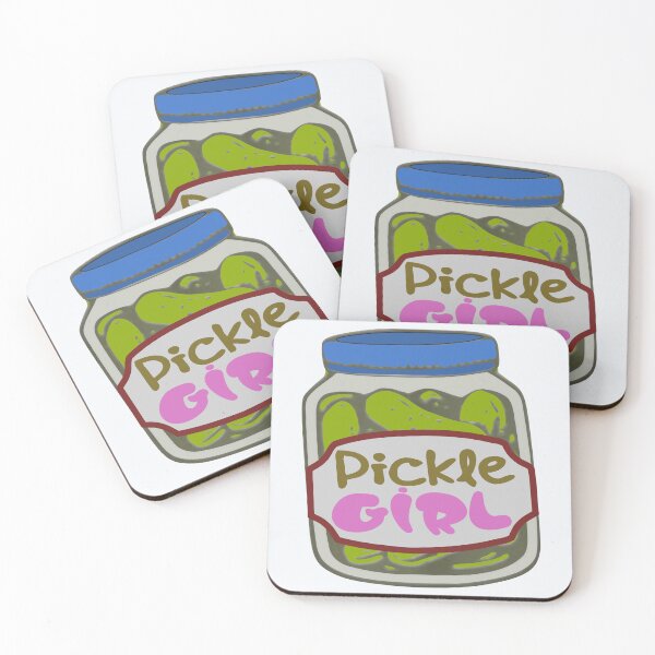 Item preview, Pickle Girl Jar Label designed and sold by DNC1134.