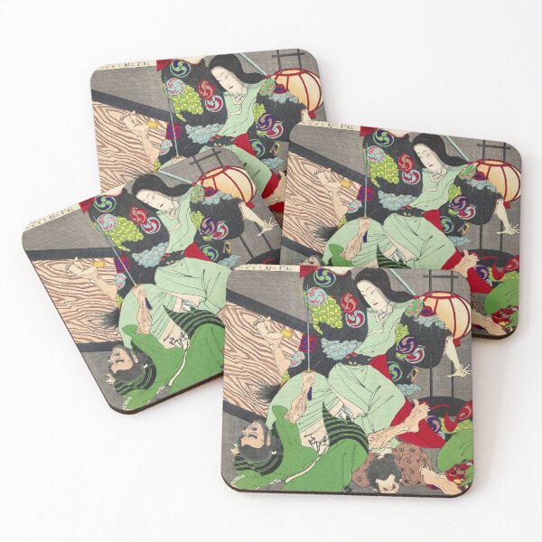 Item preview, Lady Kasuga Fighting The Robbers designed and sold by RickE.