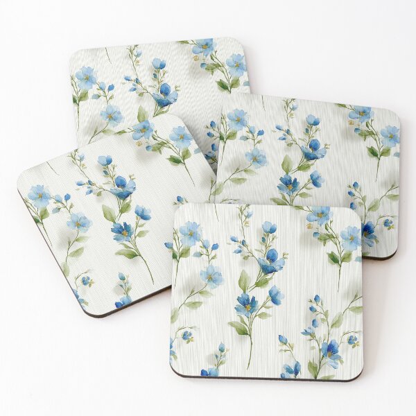 Item preview,  Blue Flowers designed and sold by Inspired Life Creative.