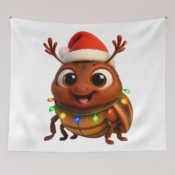 Item preview, Christmas May Beetle designed and sold by Sillytoe.