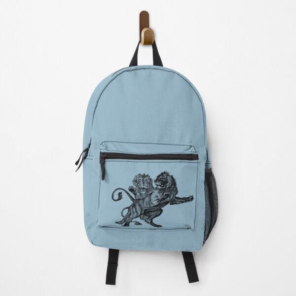 Item preview, Lion Se Battre – Fierce Fighting Lion | Powerful Wild Animal Art designed and sold by Abdennaim.
