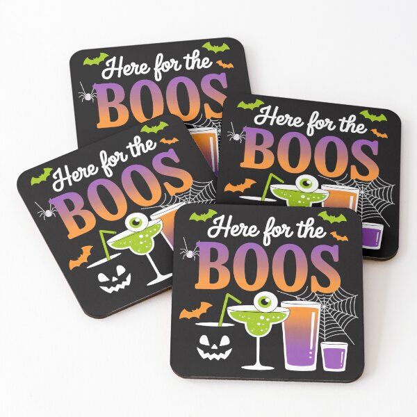 Item preview, Here For The Boos Halloween Scary Glasses Drinking Spooky designed and sold by MuteElevent.