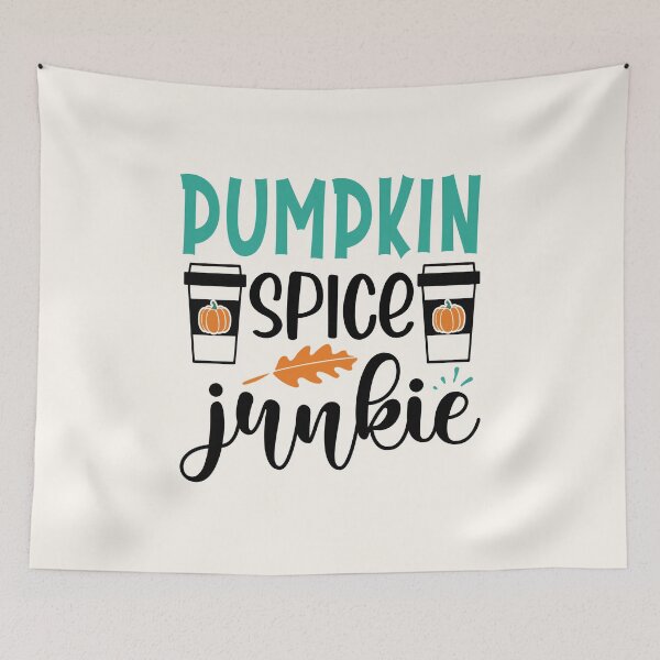 Item preview, Pumpkin Spice Junkie Apparel and Home Decor Collection designed and sold by Compass and a Camera.