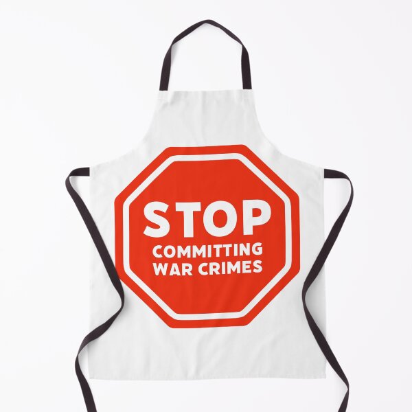 Item preview, Stop committing war crimes. designed and sold by Rachel the Artist .