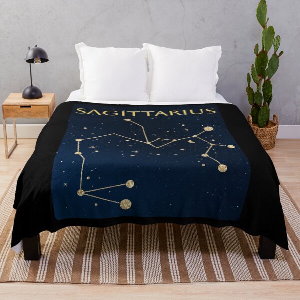 Item preview, Sagittarius Zodiac Constellation Art designed and sold by EchoPrint Co..