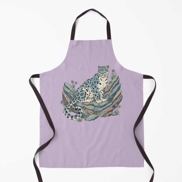 Item preview, Snow Leopard Resting in Alpine Blooms designed and sold by BirdsnStuff.