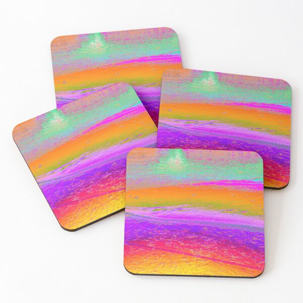 Item preview, The Heat Within - Vibrant Colorful Abstract Seascape designed and sold by WD-Artist.