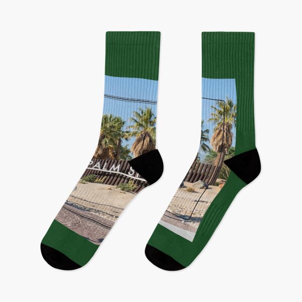 Item preview, Greetings from Sunny Palm Springs, California Apparel and Home Décor  designed and sold by Compass and a Camera.