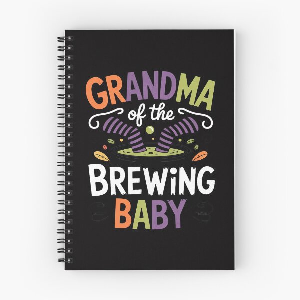 Item preview, Grandma of Brewing Baby Halloween Theme Baby Shower Spooky designed and sold by ConceptThena.