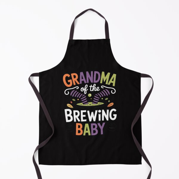 Item preview, Grandma of Brewing Baby Halloween Theme Baby Shower Spooky designed and sold by ConceptThena.