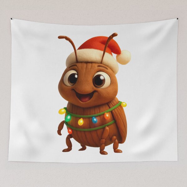 Item preview, Christmas Powderpost Beetle designed and sold by Sillytoe.
