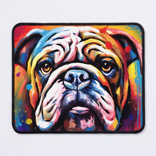 Item preview, Bull Dog Vibrant Neon-Like Colored Pop Art designed and sold by DEC02.