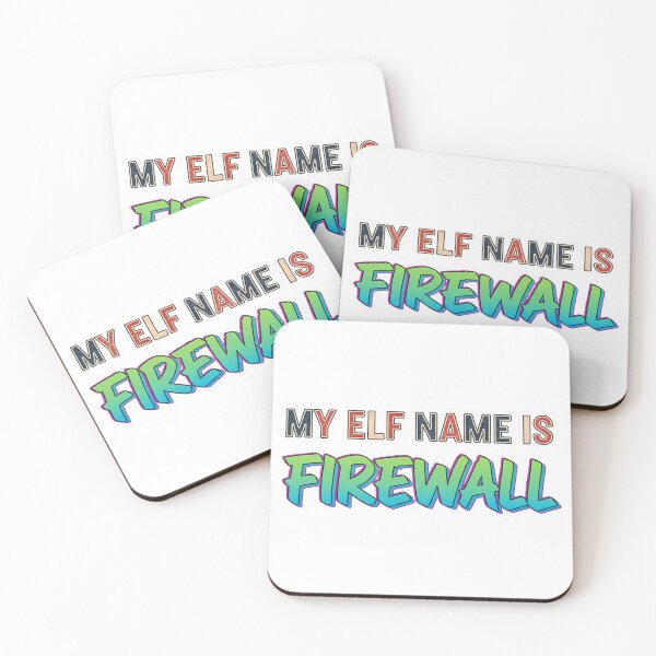 Item preview, Text-Only: My Elf Name is Firewall designed and sold by HelixPedia.