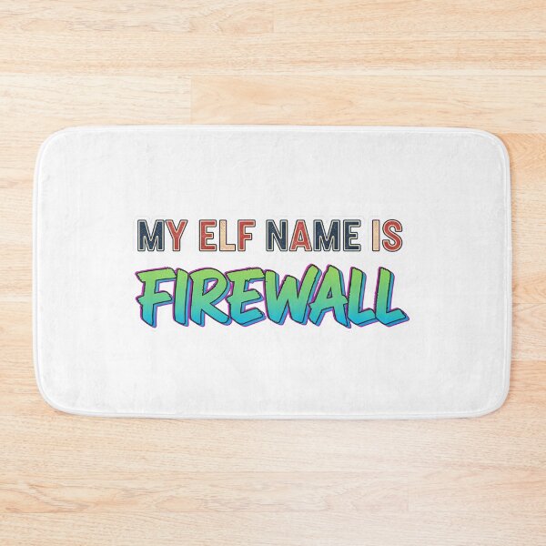 Item preview, Text-Only: My Elf Name is Firewall designed and sold by HelixPedia.