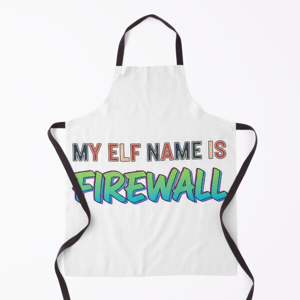 Item preview, Text-Only: My Elf Name is Firewall designed and sold by HelixPedia.