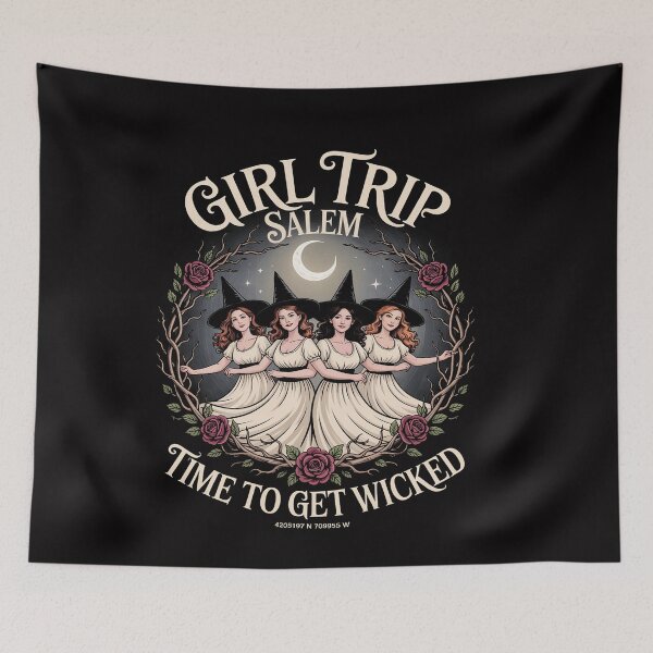Item preview, Girls Trip Salem 1692 They Missed One Witch Halloween designed and sold by ConceptThena.